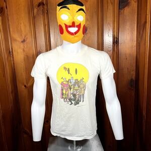 DC Comics M 1988 Watchmen Tee Cream Graphic 80s Vintage Comic  Etsy